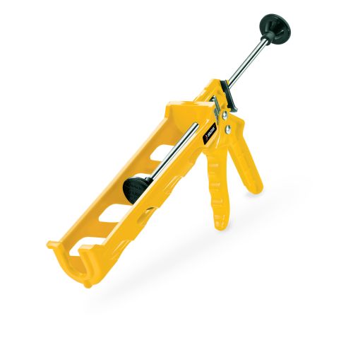 SİLİKON TABANCASI PLASTİK (SARI)