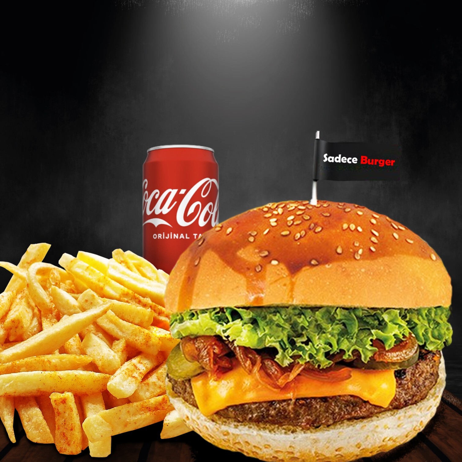 Cheese Burger Menü