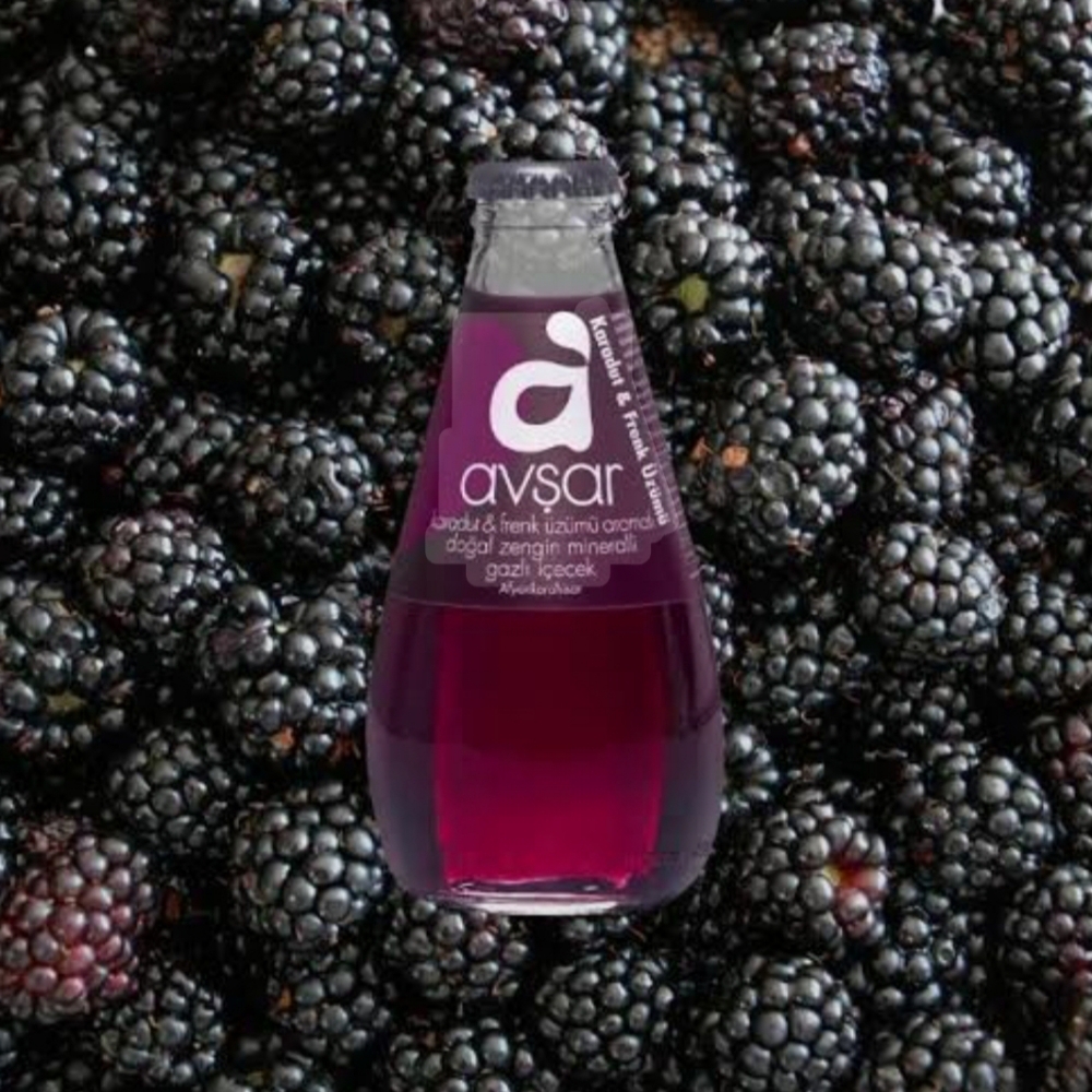 Avşar Karadut & Frenk Üzümü Aromalı Maden Suyu