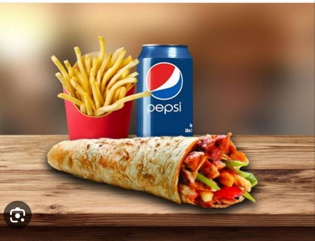 Zurna Tavuk Döner Dürüm Menü 2