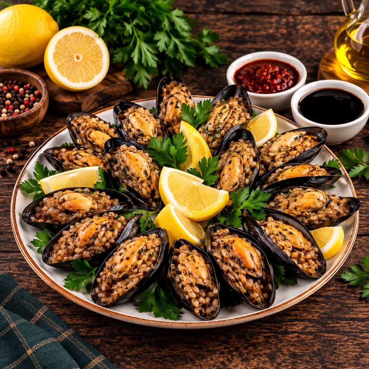 KARIŞIK Boy Midye Dolma