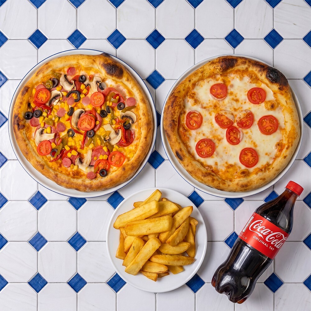 Menü Nostrum 2 + Coca Cola 1 LT