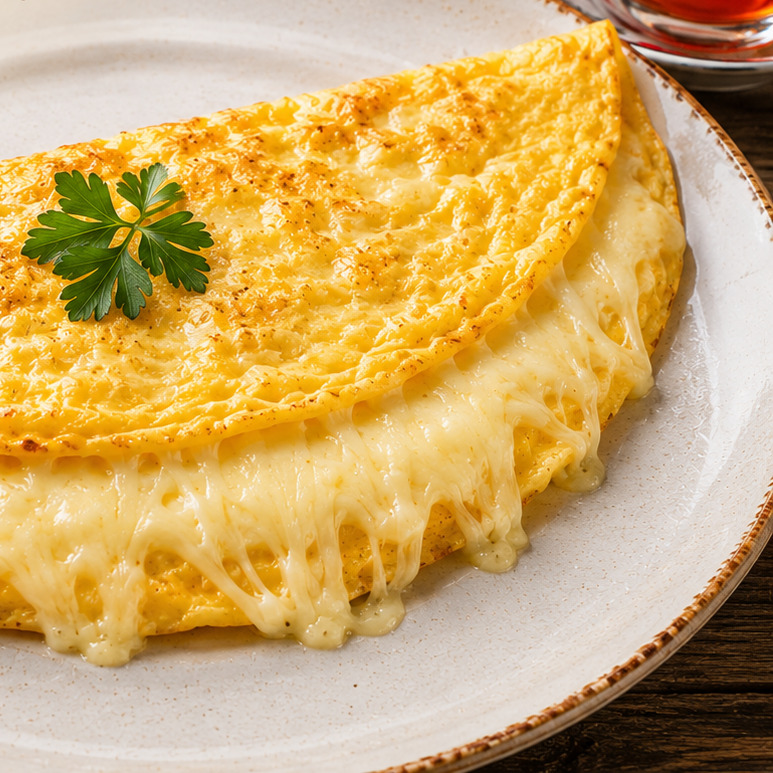 Kaşarlı Omlet