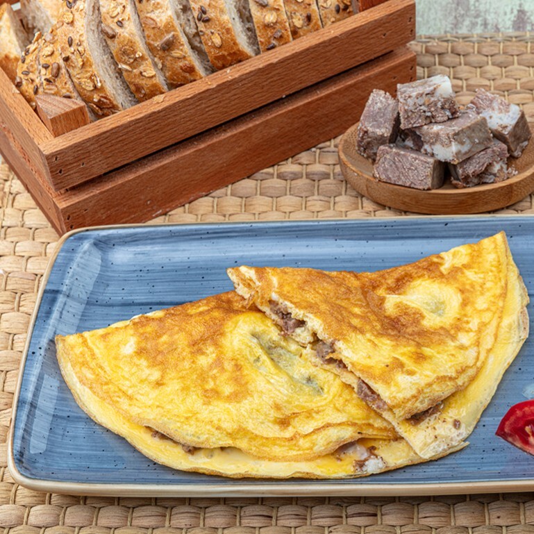 Kavurmalı Omlet