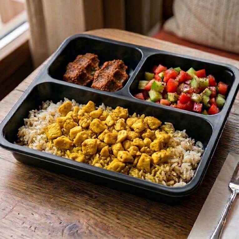 Köri Soslu Tavuk Pilav 1.5 Porsiyon