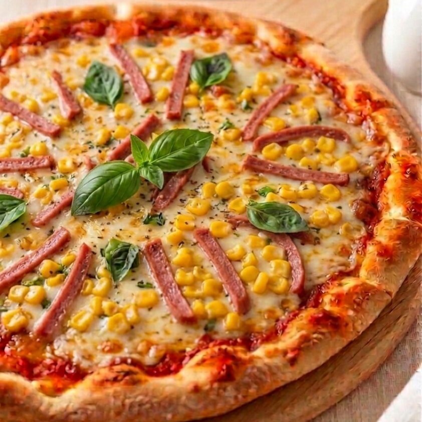 Büyük Boy Sosisli Pizza