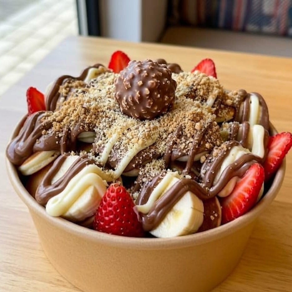 Ferrero Rocher Pancake Bowl Waffle Small