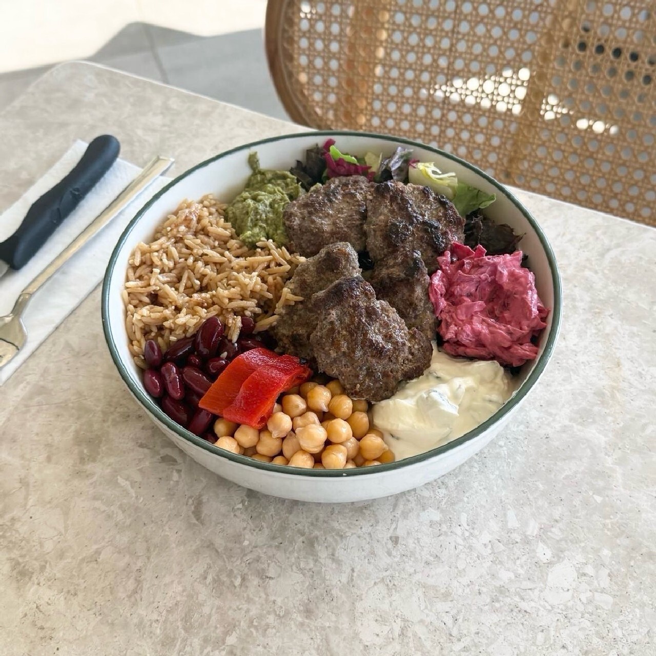 Köfte Bowl (Salata)
