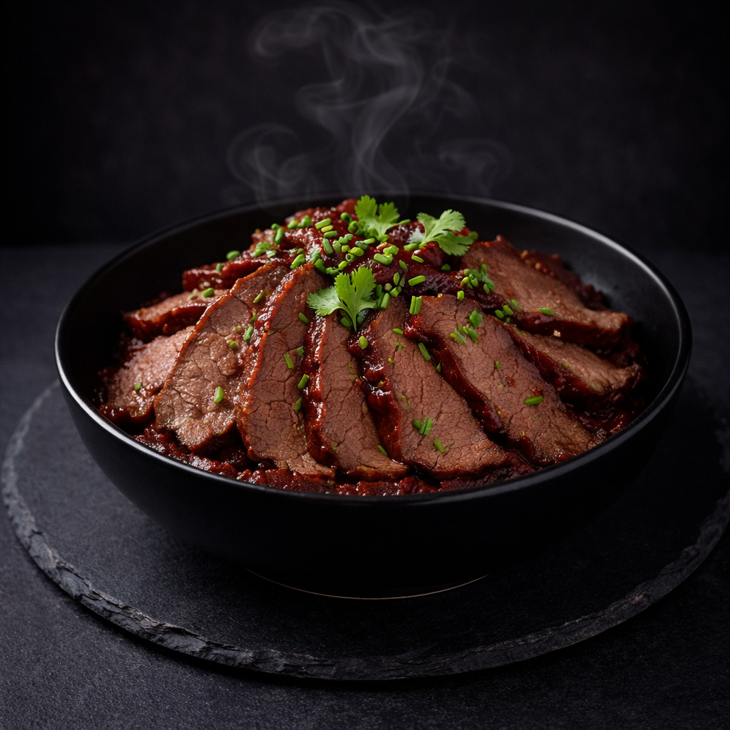 Barbekü Soslu Dana Eti / Beef with Barbecue Sauce (Spicy)