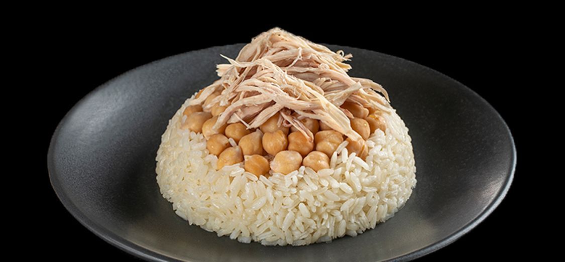 Tavuklu Nohutlu Pilav (Double)