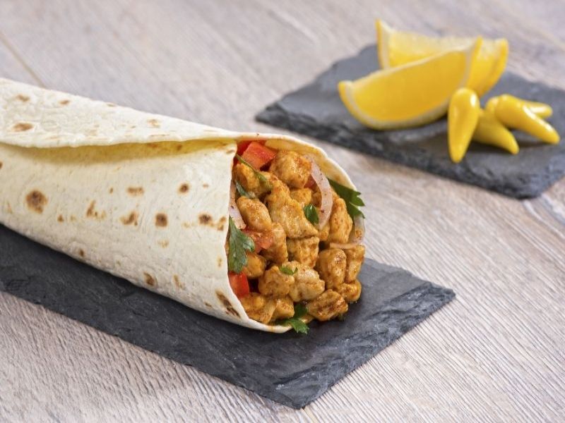 3 Tavuk Tantuni Lavaş+1 litre Cola