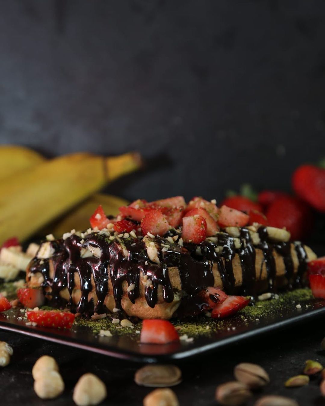 Dark Dream Waffle + Coca Cola