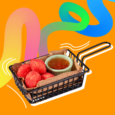 Acılı Peynir Kaplamalı Patates Kroket