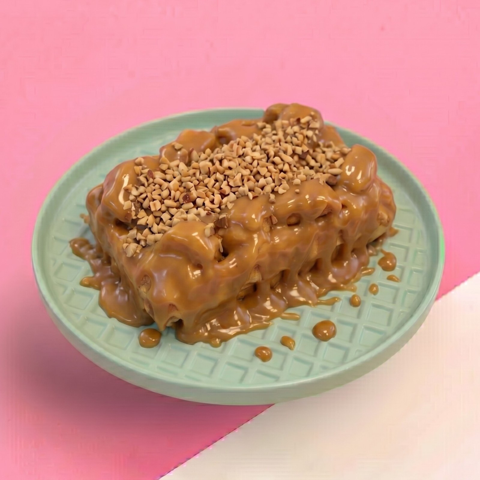 Karamelize Waffle (Büyük)