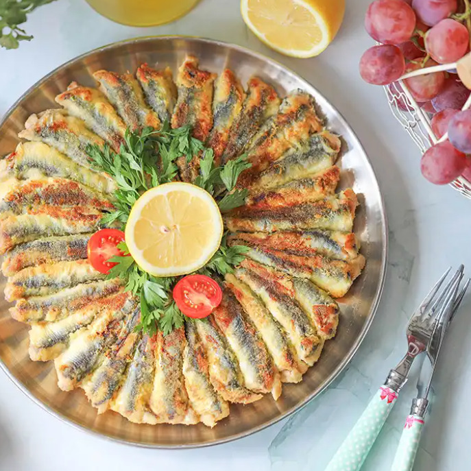 Hamsi Tava (Porsiyon) Karadeniz Usülü
