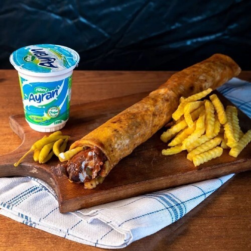 Zurna Tavuk Dürüm Menü(100 gr)