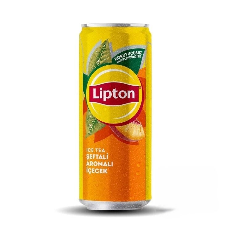 🥤Lipton şeftali 330 ml Kutu
