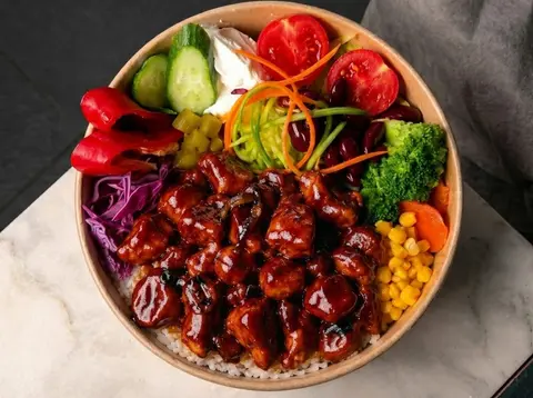 Bbq Biss Chic Bowl (Bbq Soslu Tavuk)