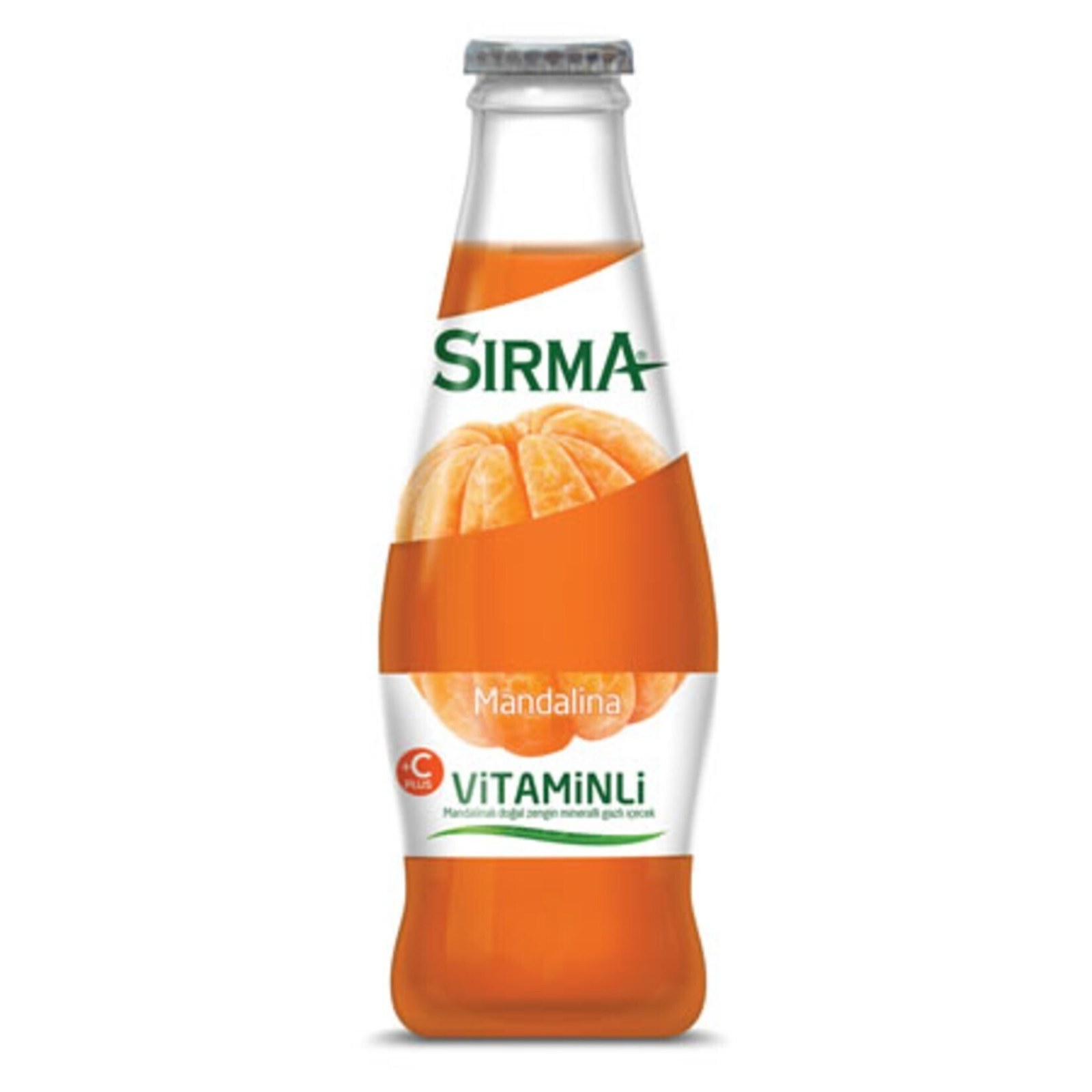 Mandalina Aromalı Doğal Zengin Mineralli Gazlı İçecek (Sırma)