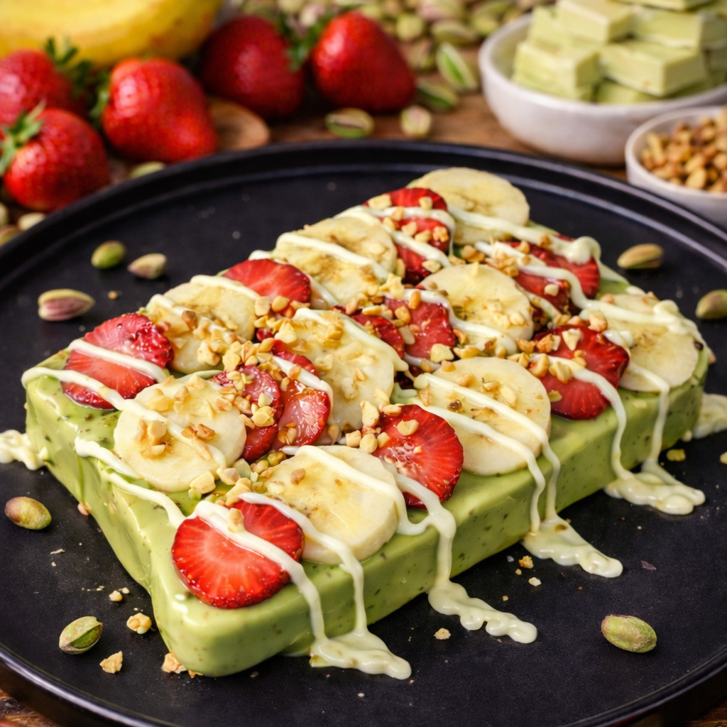 Antep Fıstıklı Waffle