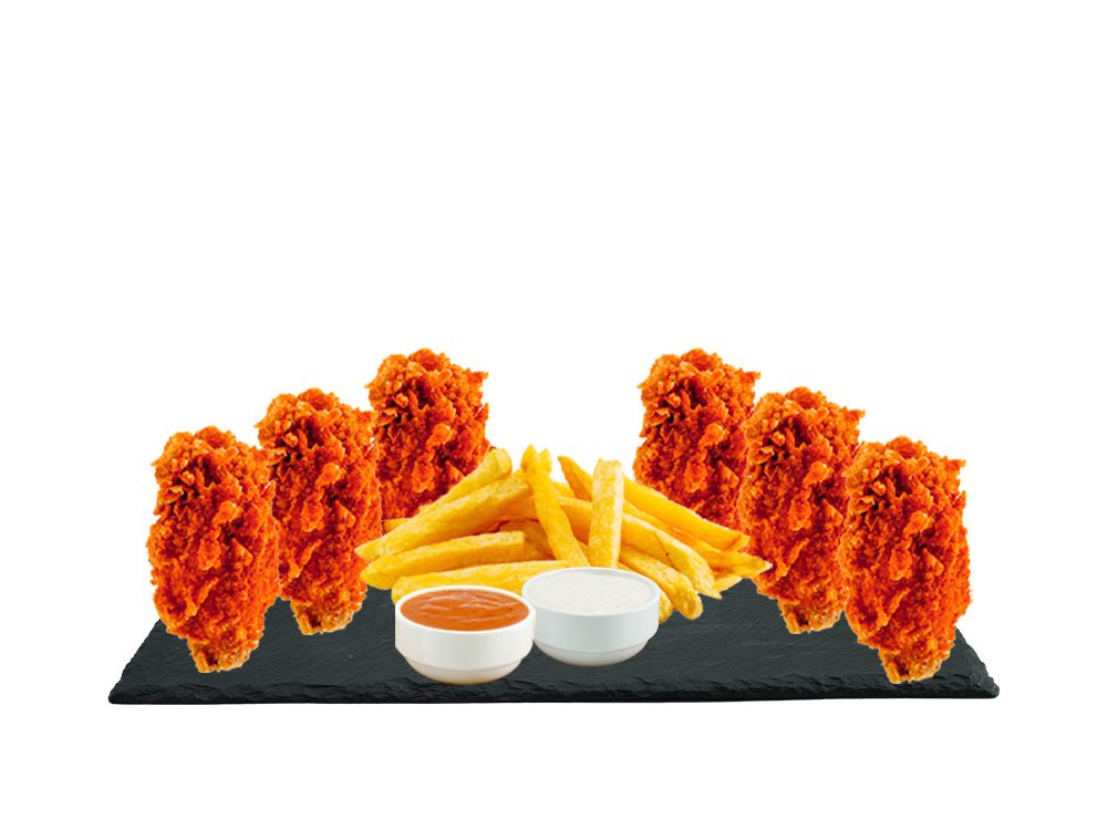 10 'lu Paprika Crisp Wings,