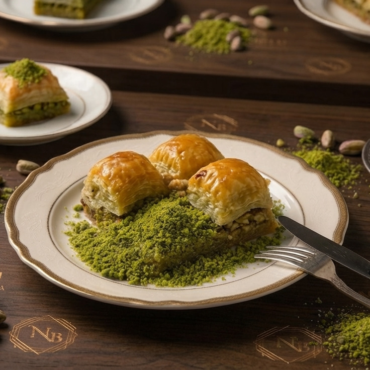 Klasik Fıstıklı Baklava (1 Kg.)