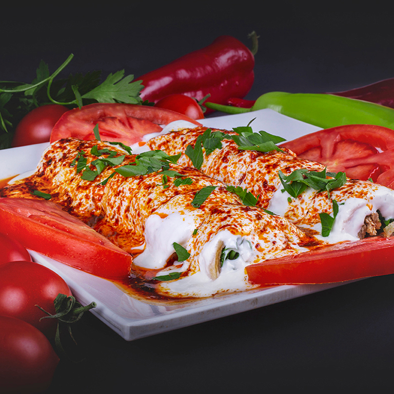 Yoğurtlu Et Tantuni