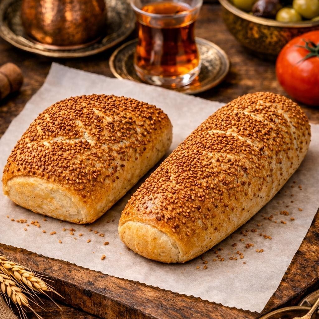 Sucuklu Kaşarlı Poğaça