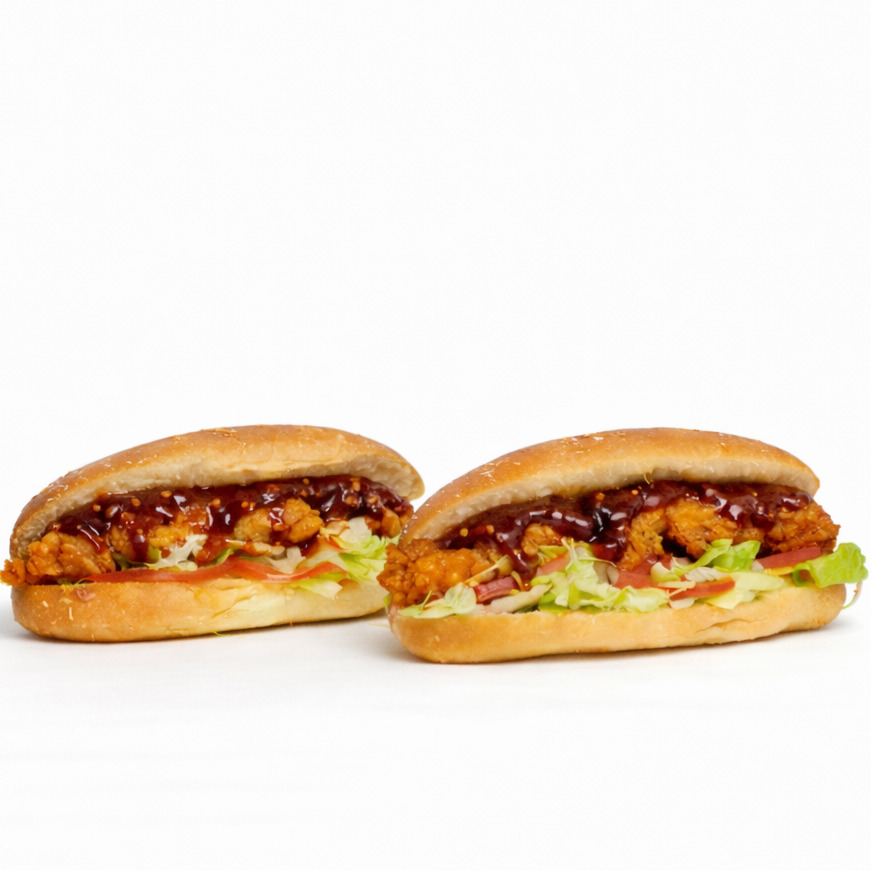 2Li BBQ Cajun Sandviç