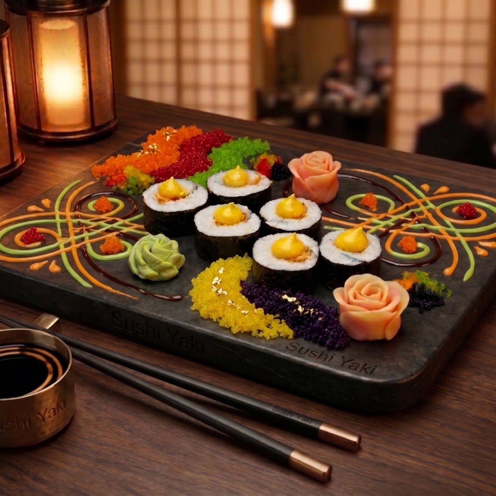 Cheese Sauce Ebi Tempura Maki Roll (6 Pcs.)