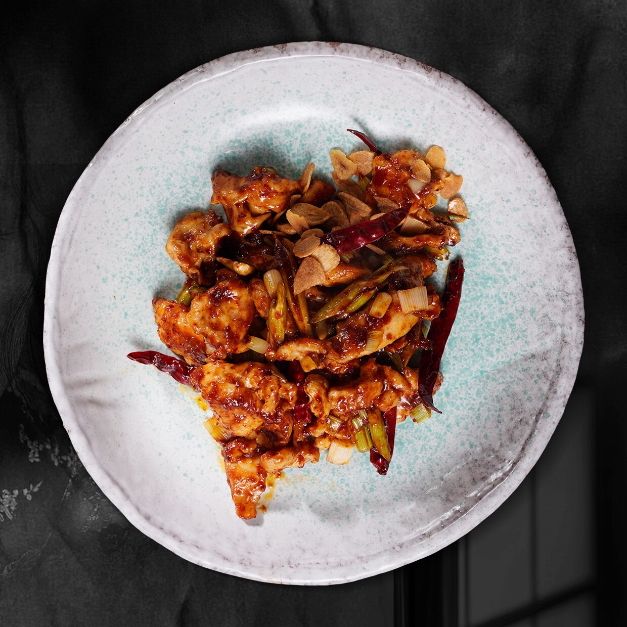 Kung Pao Soslu Tavuk