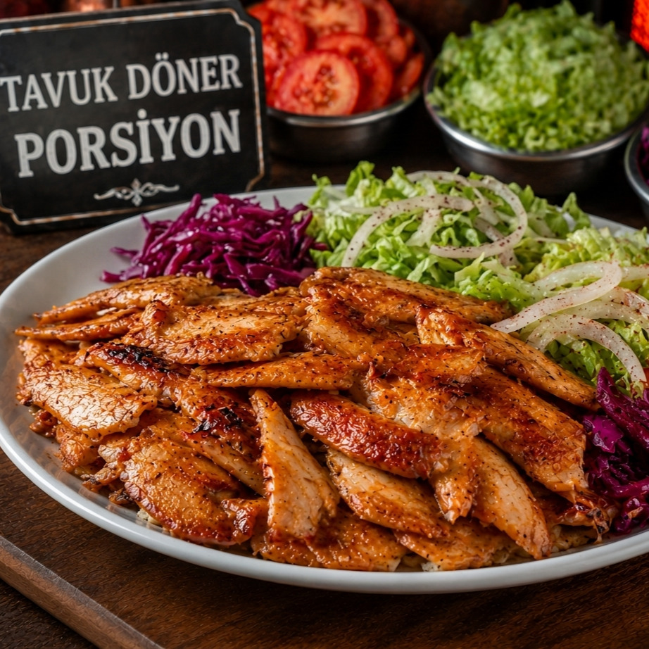 Tavuk Döner Porsiyon (150 gr)