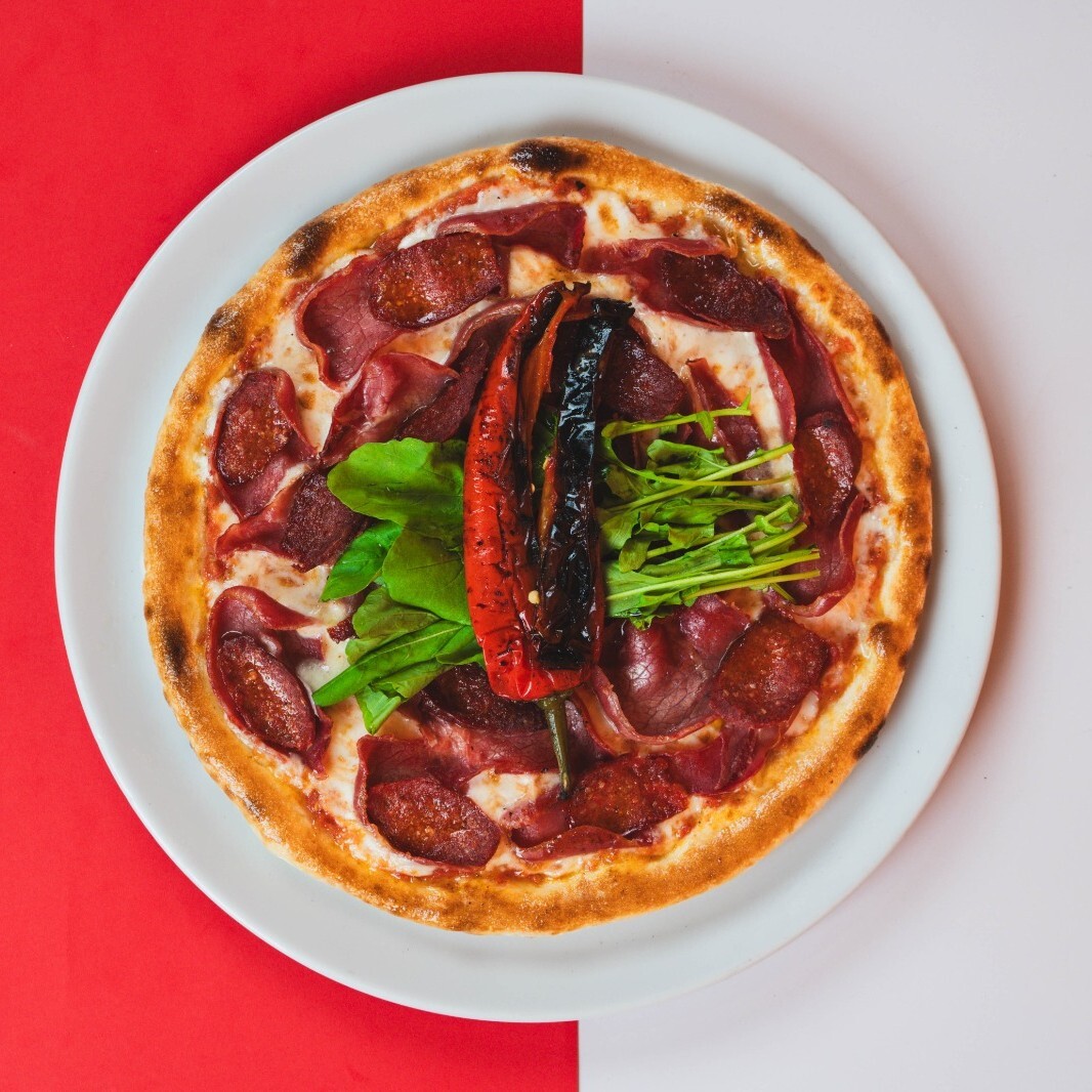 Pastırmalı Pizza (1 Kişilik)