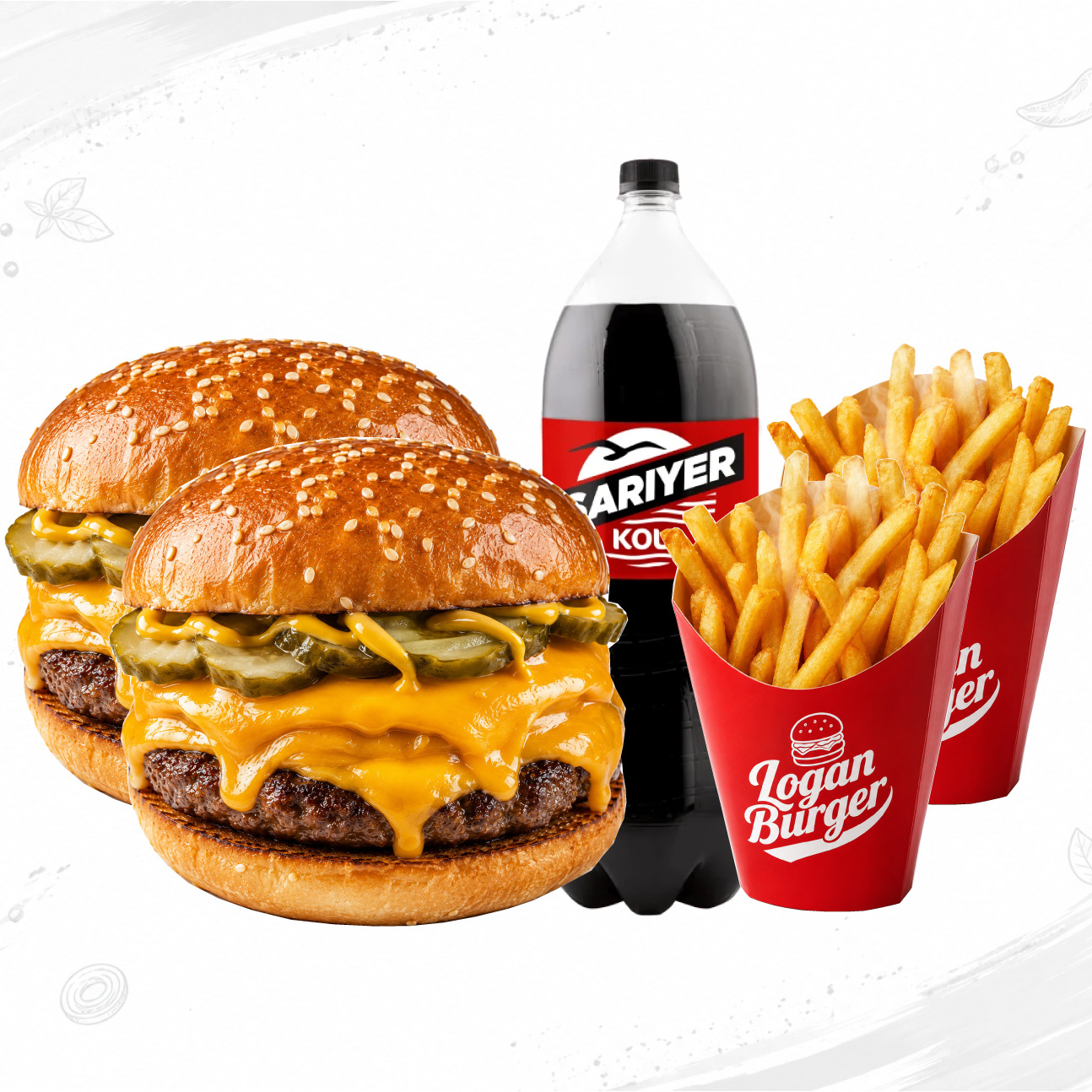 2'li Cheeseburger Menü