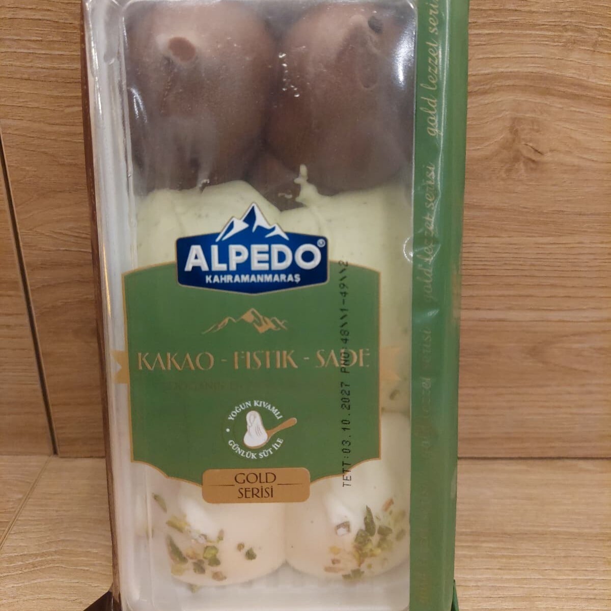 Çikolata&Fıstık&Sade Dondurma (480 gr)