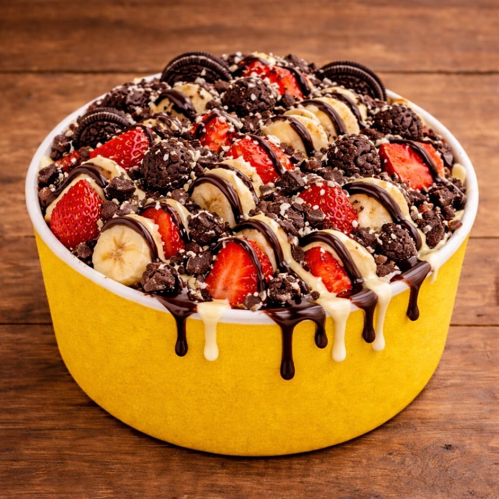 Oreo Bubble Waffle