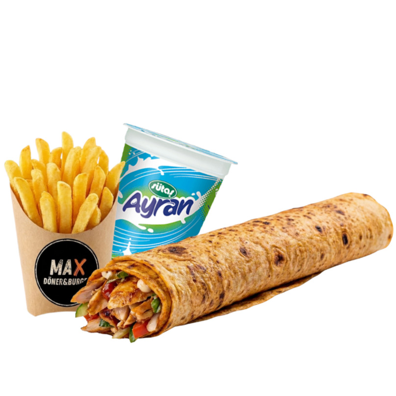 Standart XLargeTavuk Dürüm (Menü)