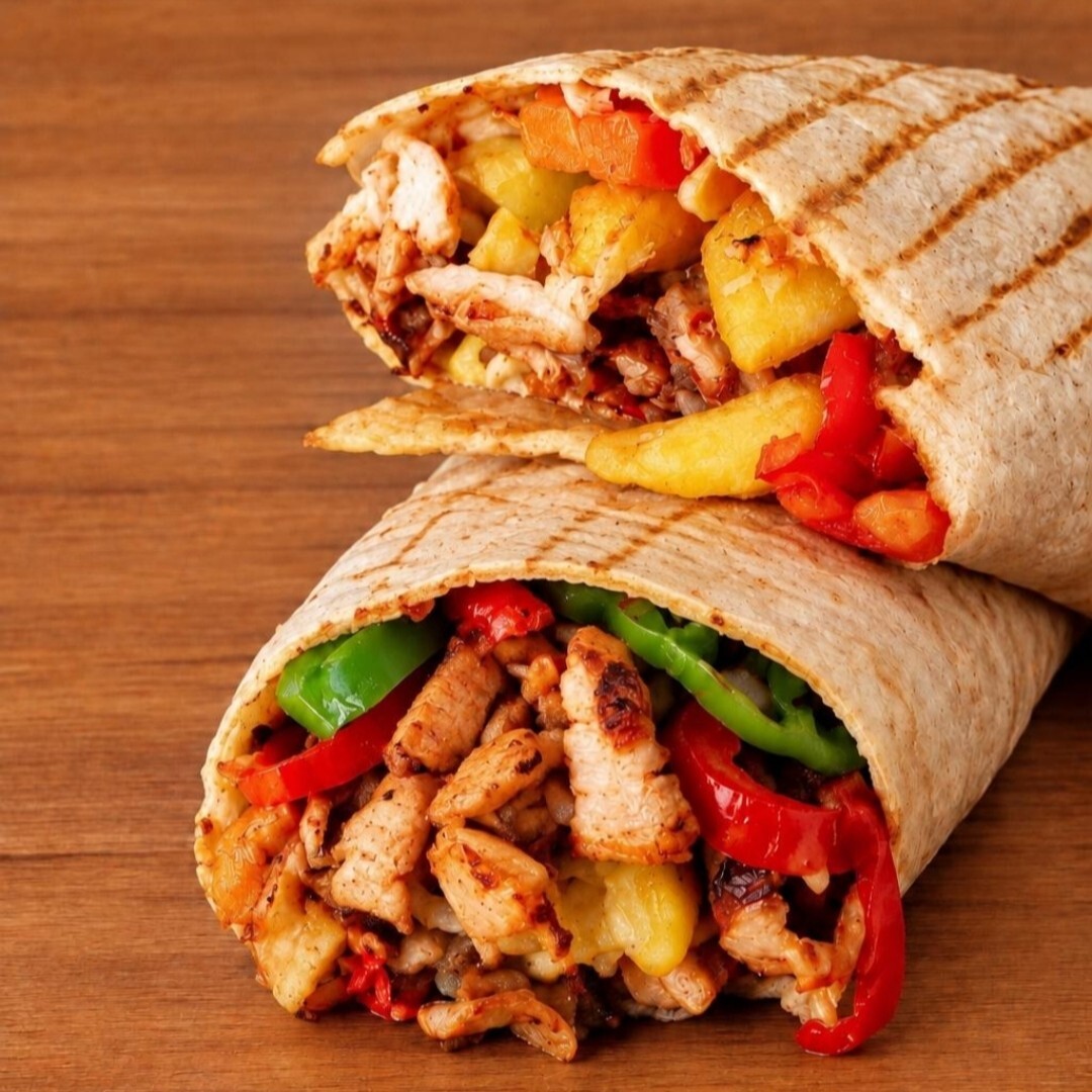 Sebzeli Tavuk Döner (Lavaş)