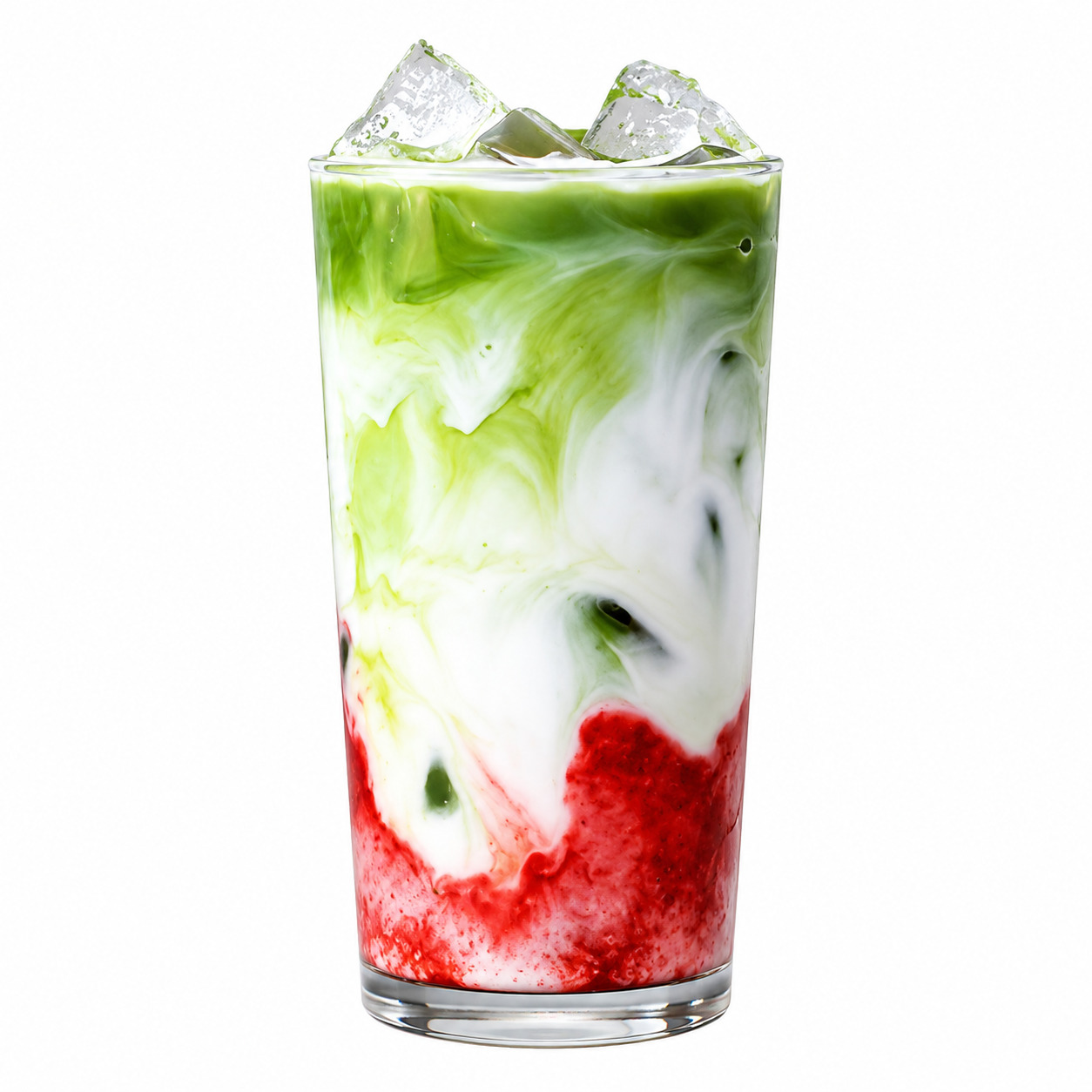 Strawberry Matcha Latte