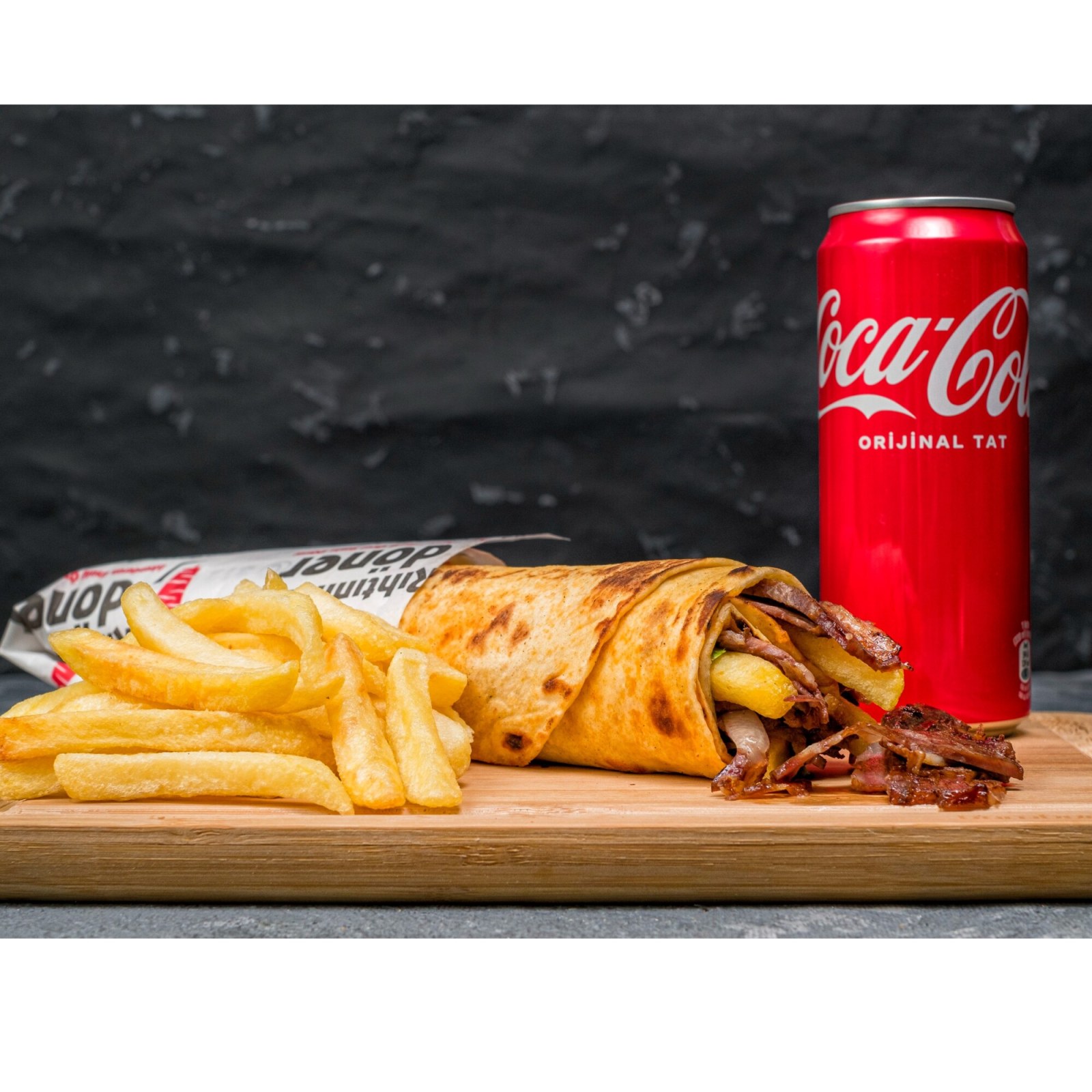 (70 Gr Et Dürüm) Cips + Kutu İçecek Menü