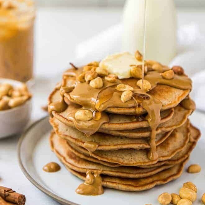 Yer Fıstıklı Pancake