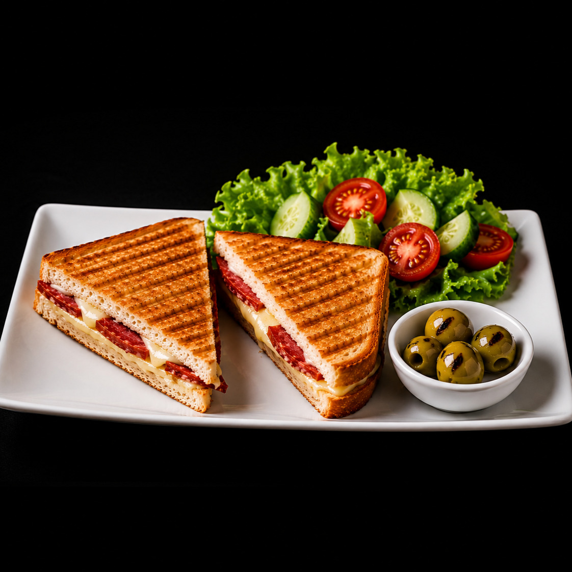 Sucuk - Kaşar Tost