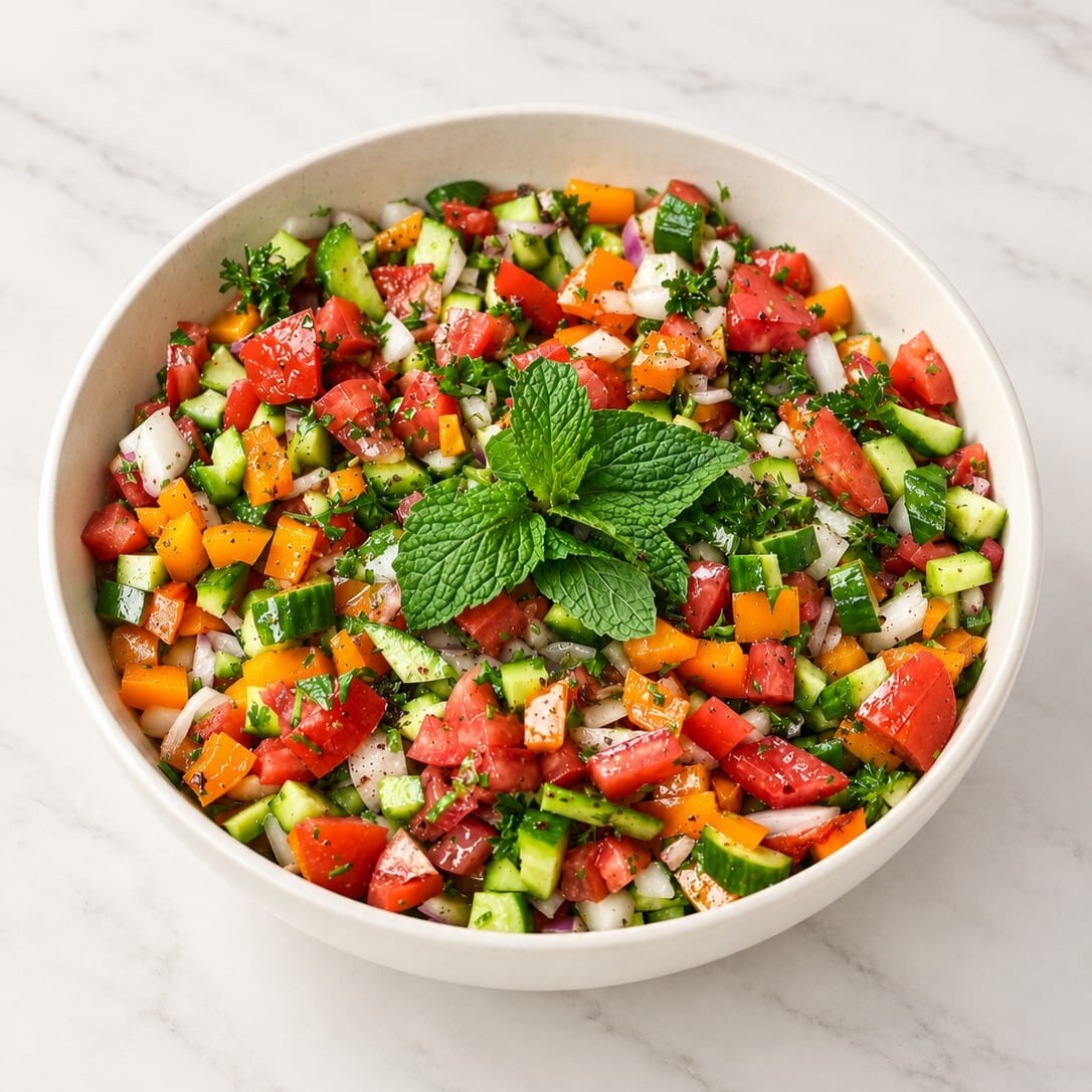 Tek Kişilik Çoban Salata (200 Gr)