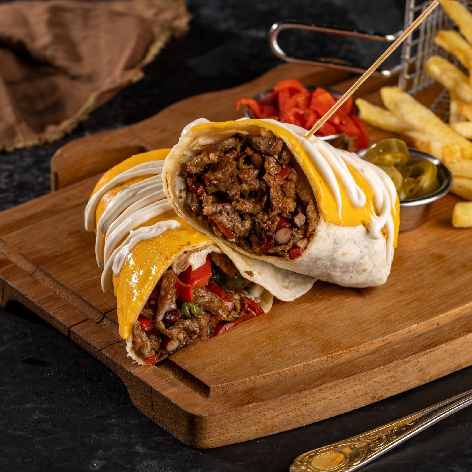 Meat Burrito Roll