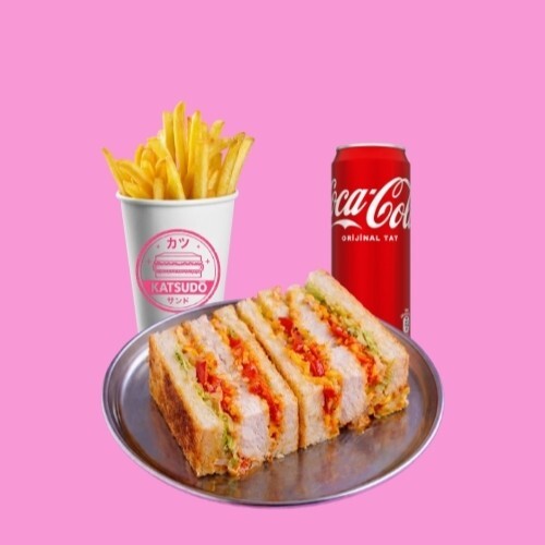Spicy Crispy Chicken Katsu Sando Menü