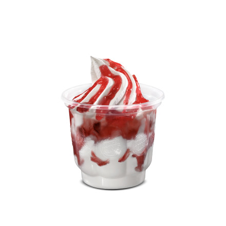 Sundae (Çilek Soslu)