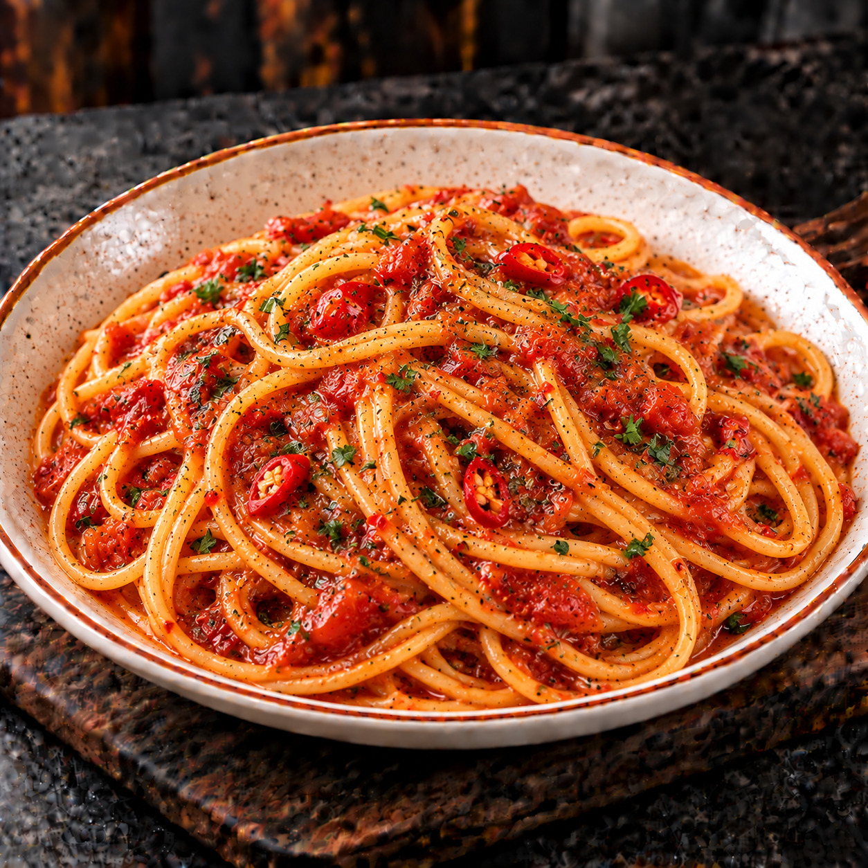 Spaghetti Arrabbiata
