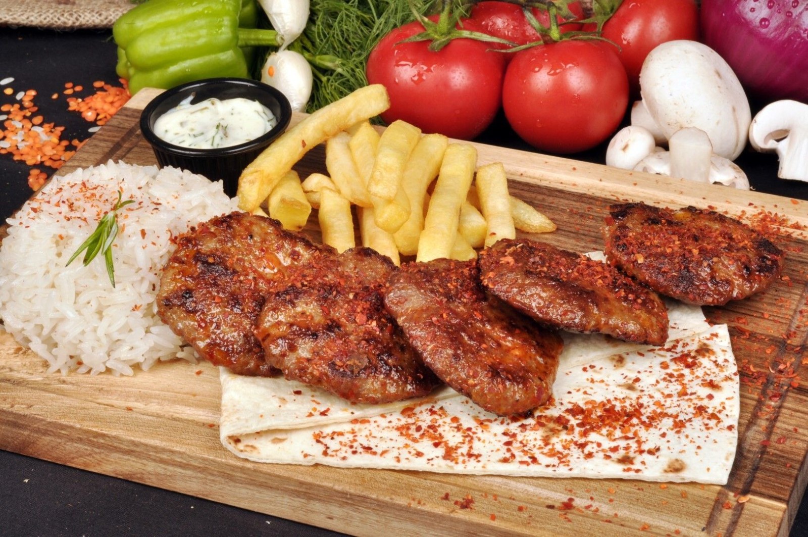 Acılı Izgara Köfte