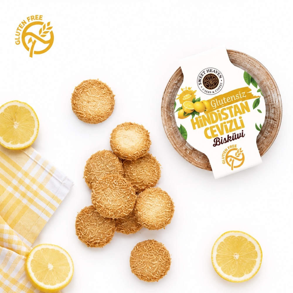 Glutensiz Kurabiye Limonlu