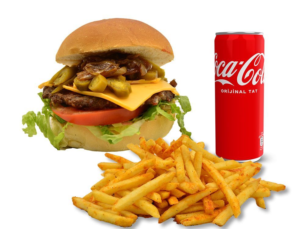 Hot Chilli Burger Menü